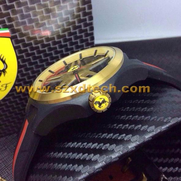 Ferrari Watches, Cool Sports Classic Design Red Yellow Black 4