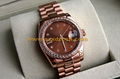 Rolex Wrist, Clone Diamond Oyster Perpetual Style Watches