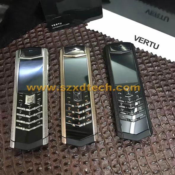 Copy Vertu Signature S, Checkered Lines, Cool GSM Phones 4