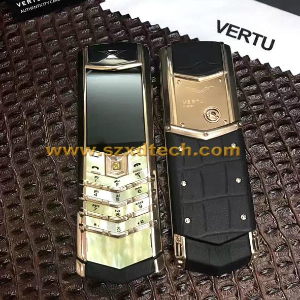 Clone Vertu Signature S, Seashell Body, Vertu Mobile Phone 4