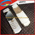 Luxury Brand Vertu Signature S, Copy Real Leather Case, Best Quality