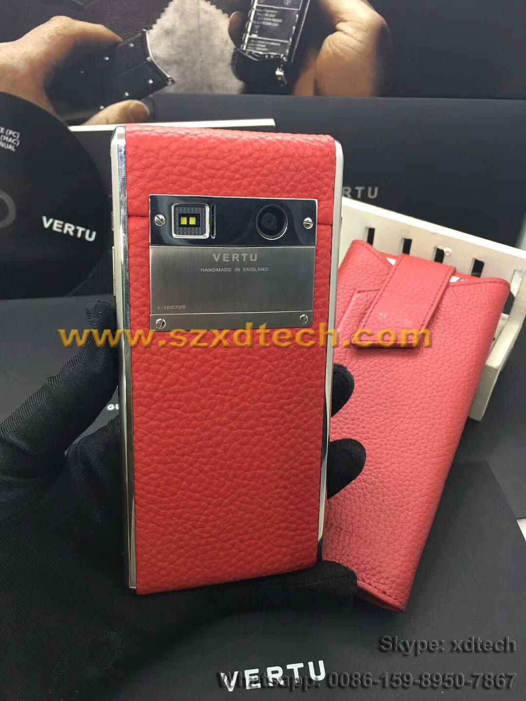 Clone Vertu BLUSH CALF Aster Collection, All Colors 2+64GB 4G, Vertu 1:1 Design 5