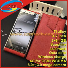 Clone Vertu BLUSH CALF Aster Collection, All Colors 2+64GB 4G, Vertu 1:1 Design