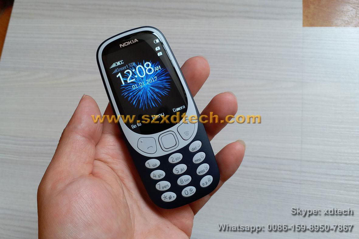 Nokia 3310, 1:1 Clone, Good Battery, Cheap Mobile Phones, Free Shipping 4