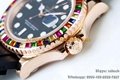 Copy Rolex Watches Rolex Wrist Color Diamond Leather Strape
