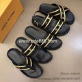 Louis Vuitton Slippers, Louis Vuitton Sandals, Men Slides, Couple Slippers