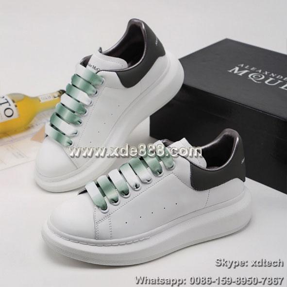 Wholesale Alexander McQueen Shoes White Sneakers Oversized Sneakers Couple Shoes