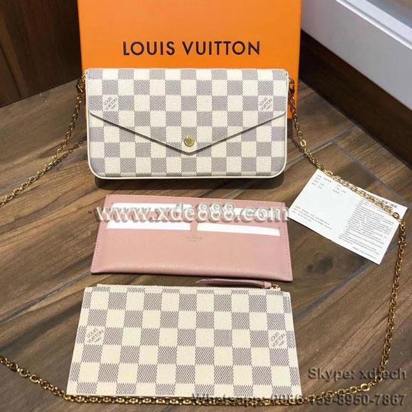 Louis Vuitton FÉLICIE POCHETTE Damier Monogram