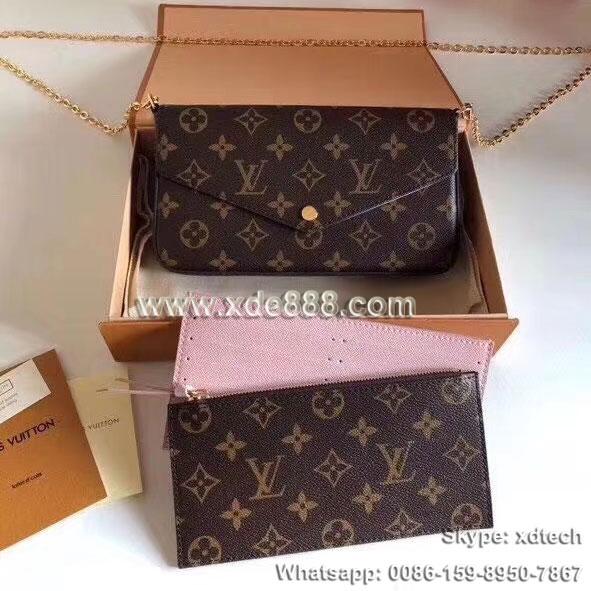 Louis Vuitton FÉLICIE POCHETTE Damier Monogram