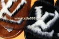 Louis Vuitton Mink Fur Slides