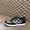 New Louis Vuitton Sneakers Monogram Louis Flat Shoes Men Shoes