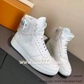 Cool Louis Vuitton Boots Middle Boots White Sneakers