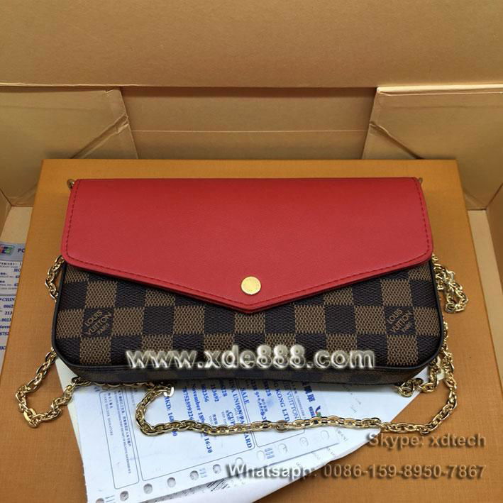 Louis Vuitton Bags POCHETTE FÉLICIE Lady Chain Bags