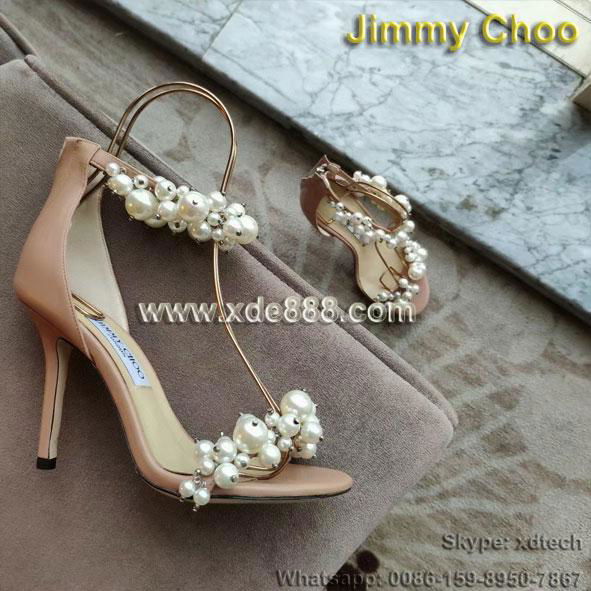 Designer High-Heeled Shoes