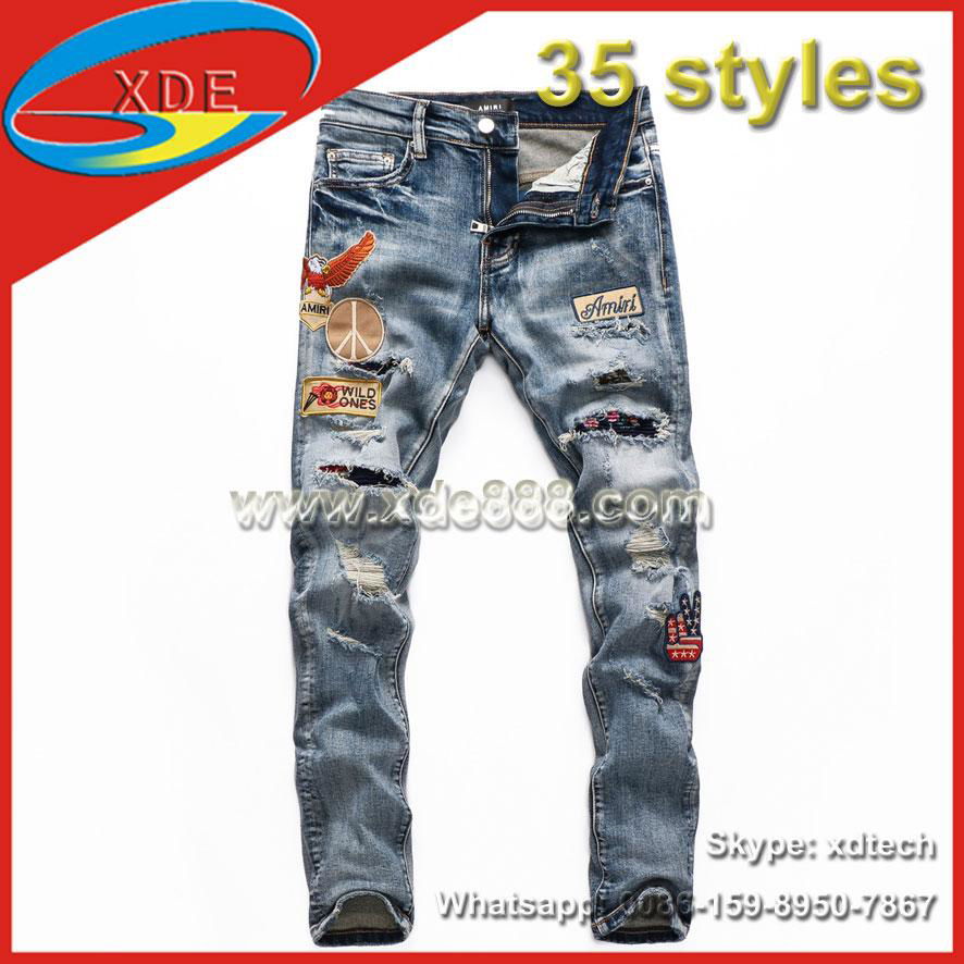 Men Jeans, Cowboy Jeans, Fashion Boy Jeans, Ripped Jeans 