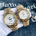 Rolex Watches Clone OYSTER Style Rolex Date and Week Couple Watches Couple Wrist