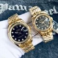 Rolex Watches Clone OYSTER Style Rolex Date and Week Couple Watches Couple Wrist