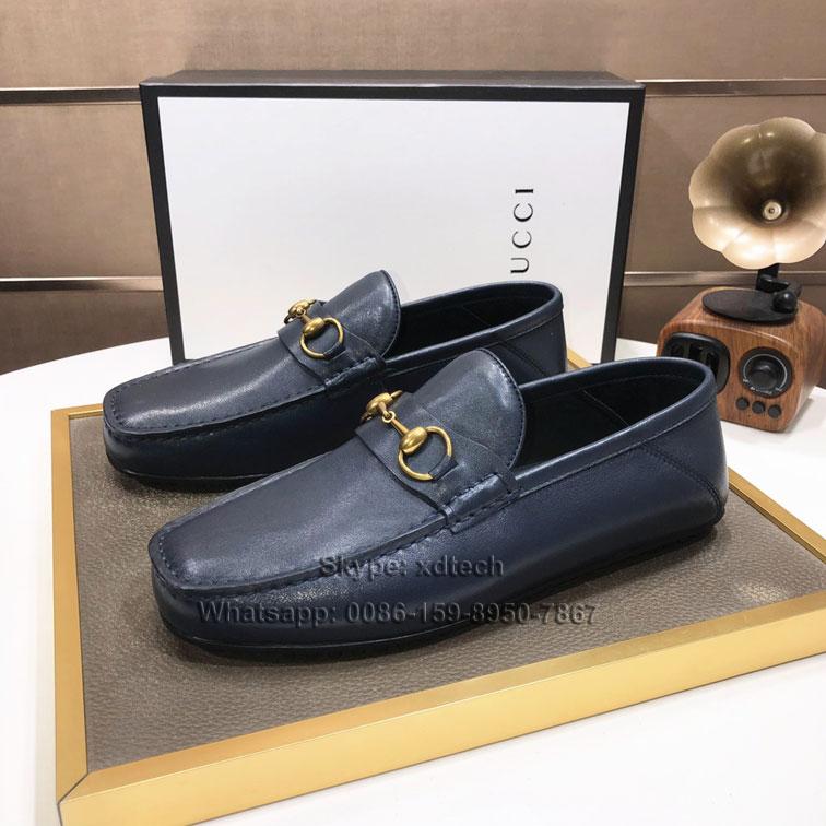 Wholesale       Loafers with Double G, Men       Mocassins 2