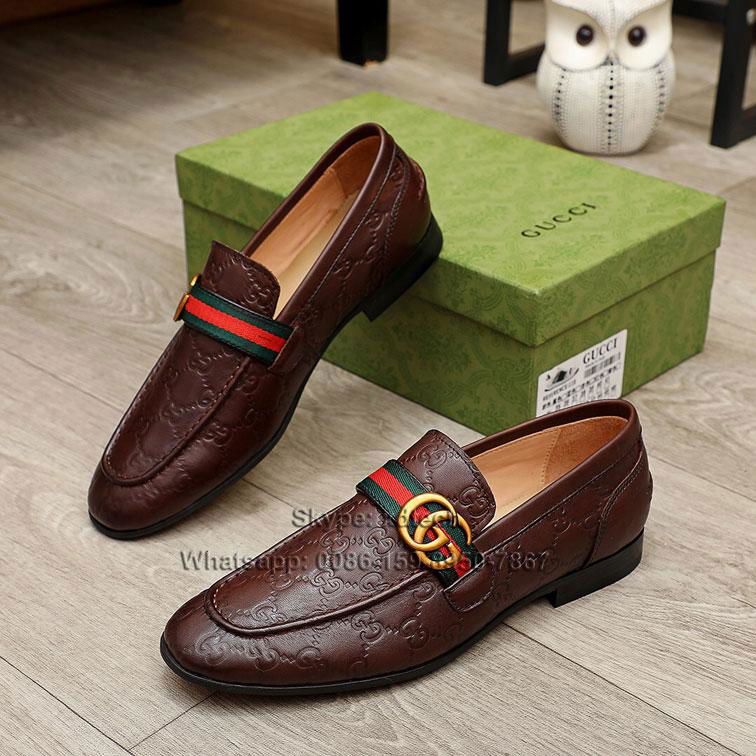 Wholesale       Loafers with Double G, Men       Mocassins 3