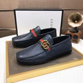 Wholesale Gucci Loafers with Double G Men Gucci Mocassins