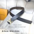 Louis Vuitton Belts Men Belts Monogram Real Calf Leather Belts