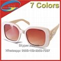 Designer Sunglasses, Pink Red White