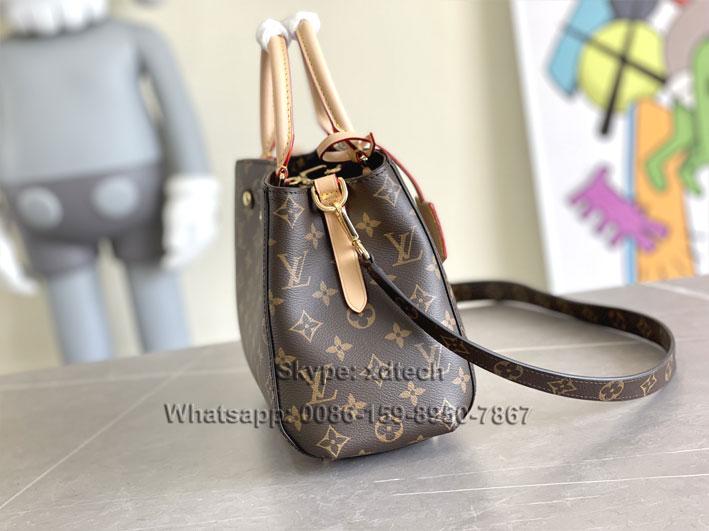 Replica Louis Vuitton Montaigne Women Bags Top Handles Louis Vuitton Totes