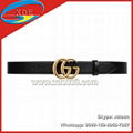 Belts, Double G Buckle Men Belts, Women