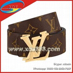               Belts, Men Belts, Monogram Real Calf Leather Belts