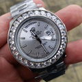 Big Diamond Bezel Couple Wrists