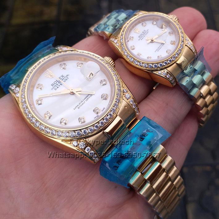 Rolex Watches, Datejust, Diamond Men and Women Machanical Watches 5