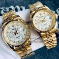 Rolex Watches, Clone OYSTER Style, Couple Watches, Couple Wrist