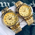 Rolex Watches, Clone OYSTER Style, Couple Watches, Couple Wrist