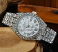 Diamond Watches, Copy Rolex Watches, Rolex Wrist, Color Diamond Steel Belt