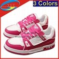 Louis Vuitton Sneakers New Design Color Sneakes Flat Shoes Casual Shoes