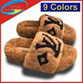               Mink Fur Slides,               Slippers,               Shoes