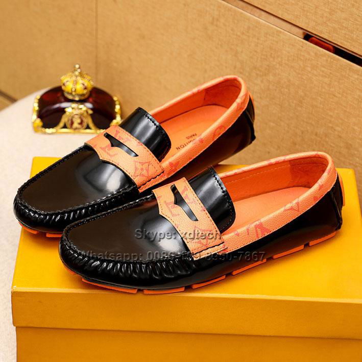 Men Mocassins Louis Vuitton Fashion Sexy Men Shoes