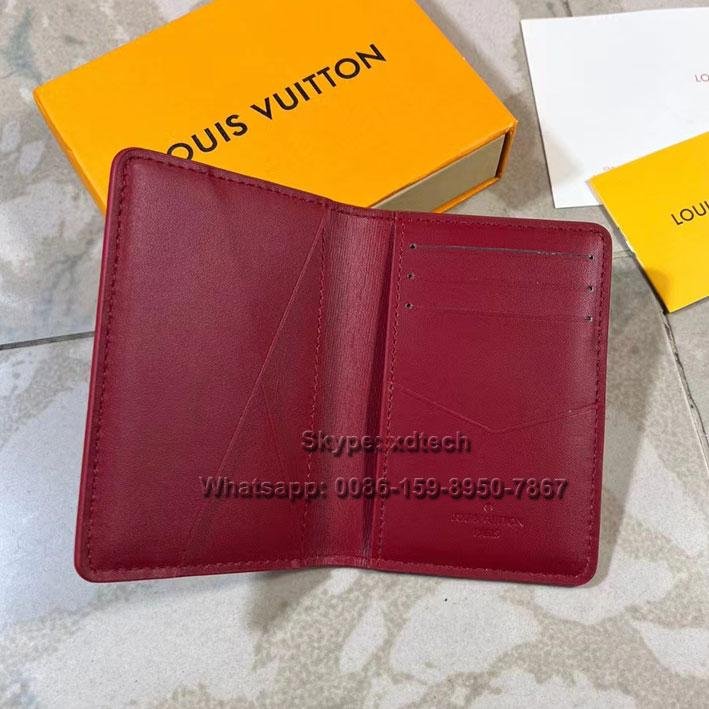 Louis Vuittion Multiple Wallet Zippy Wallet Men and Women Wallet