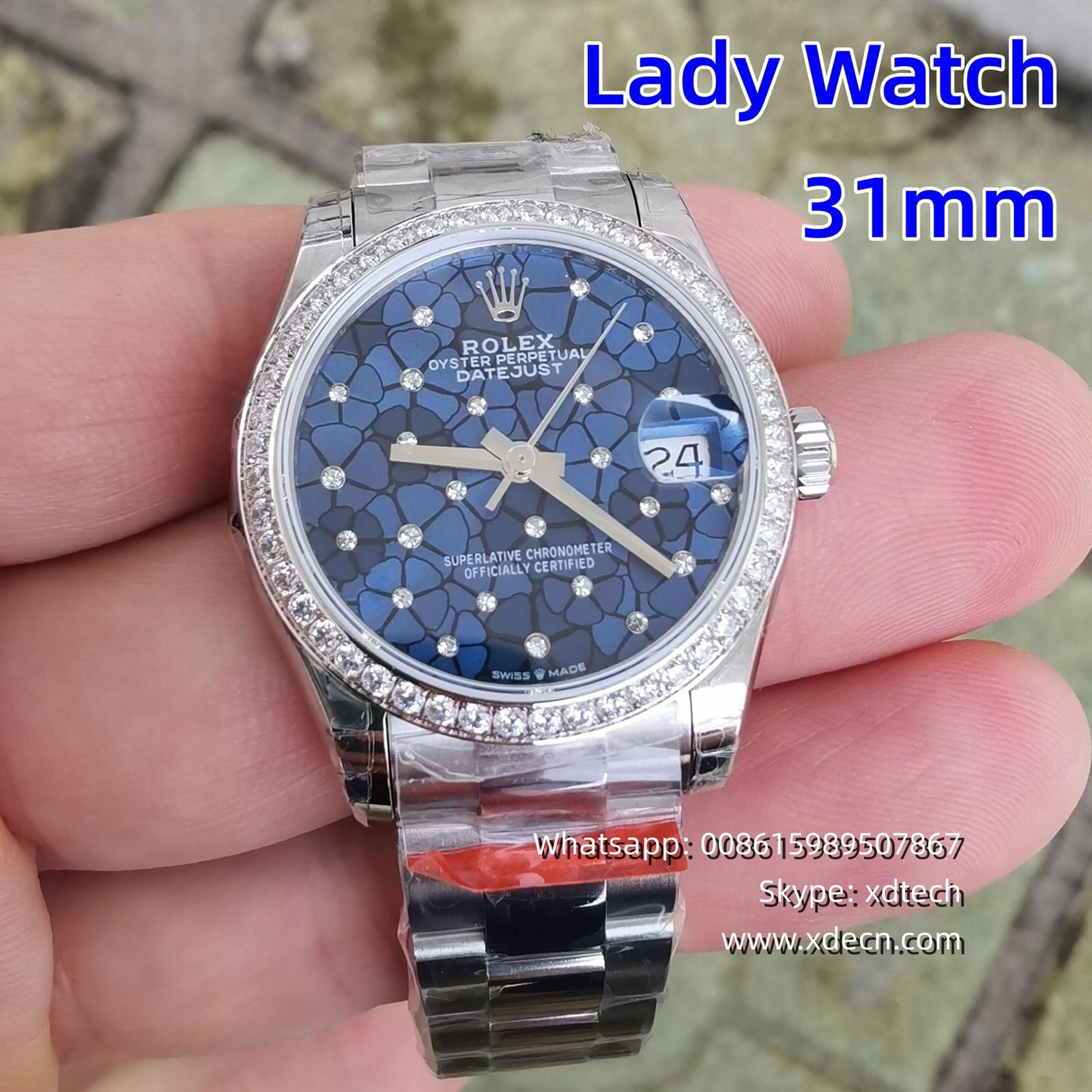 Clone Rolex Watches, Lady Watches, 31mm AAAAA Quality