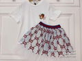 Beautiful Kids Skirts, Children Dress, White T-Shirt 3