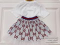 Beautiful Kids Skirts, Children Dress, White T-Shirt 9