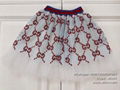 Beautiful Kids Skirts, Children Dress, White T-Shirt 11