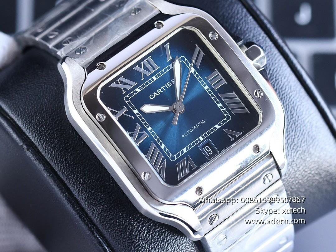 Cartier Sandos, Cartier Watches, High Quality Steel or Leather Strapes 2