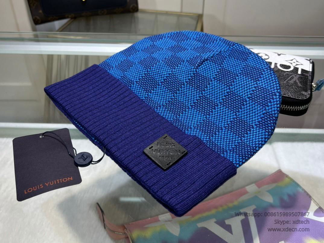               Hat Néo Petit Damier Beanie     eanie 2