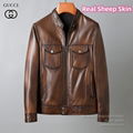 Men Jackets, Real Sheep Skin Soft Cool