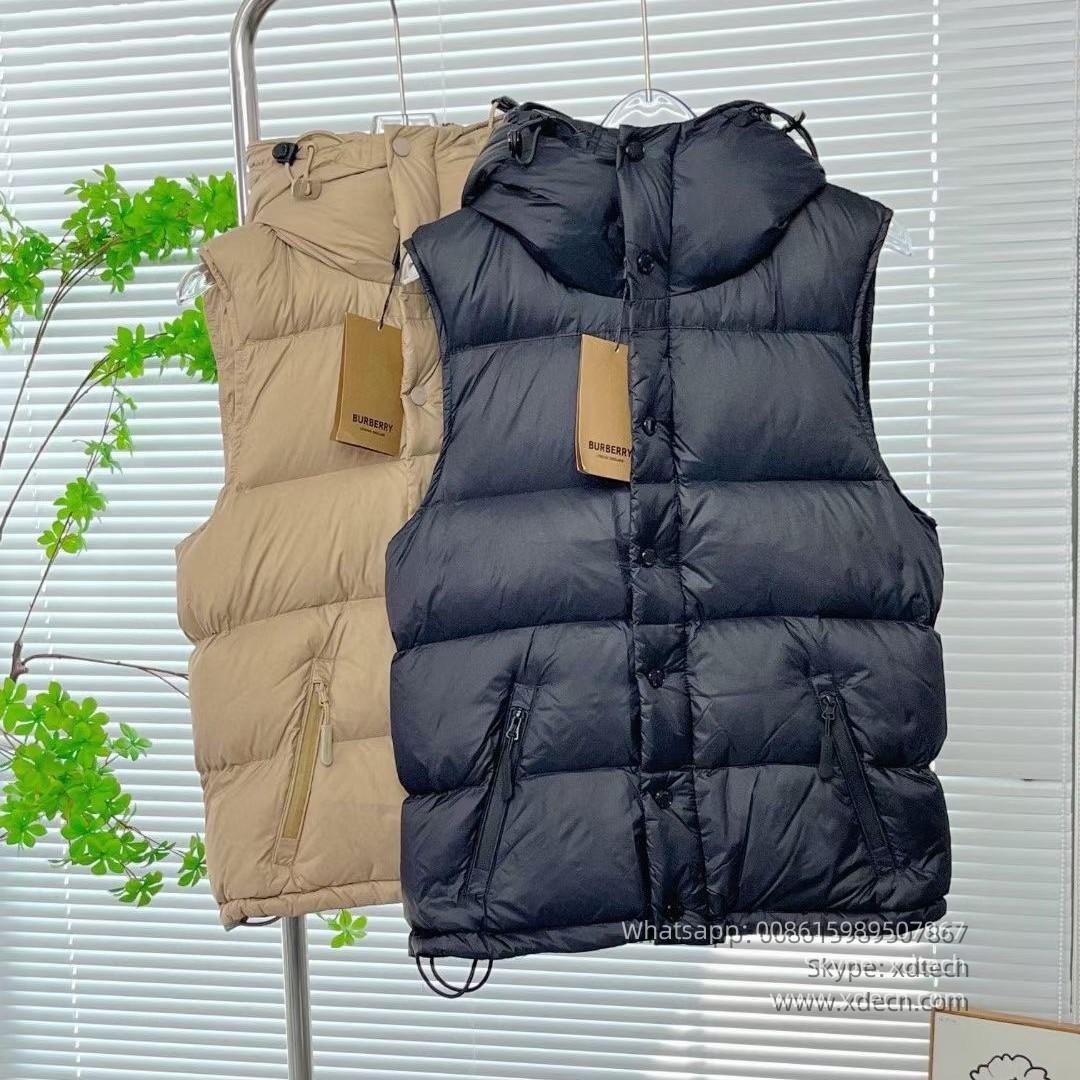 Burberry Down Jackets Removable Sleeve