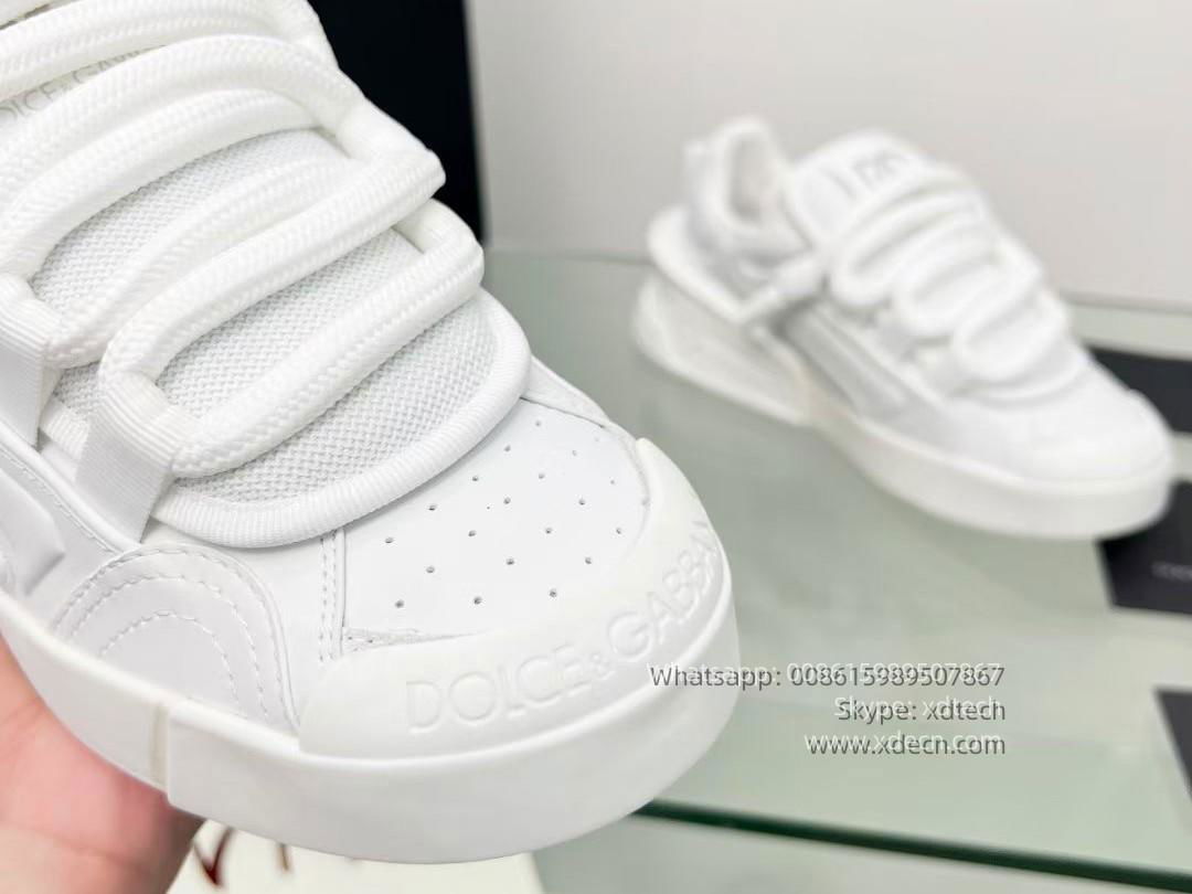 D&G Sneakers, White Sneakers