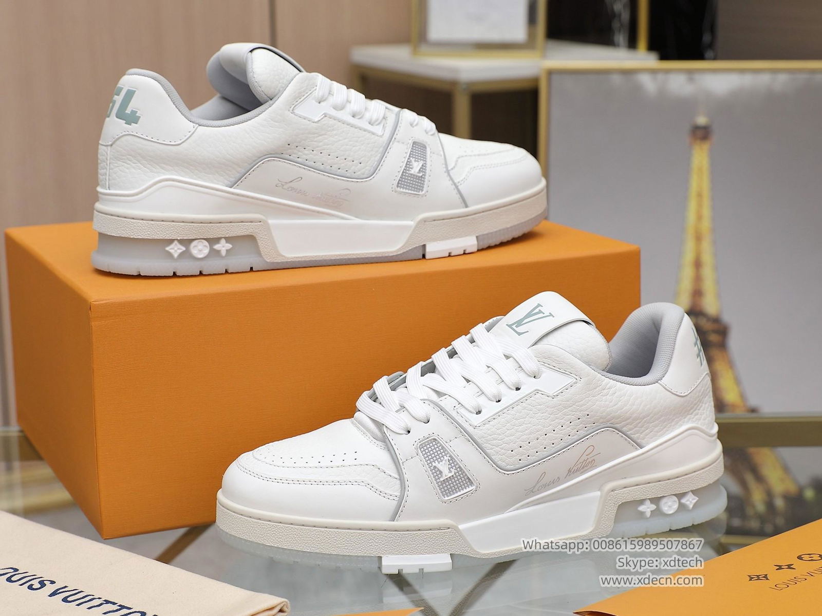 Louis Vuitton White Sneakers