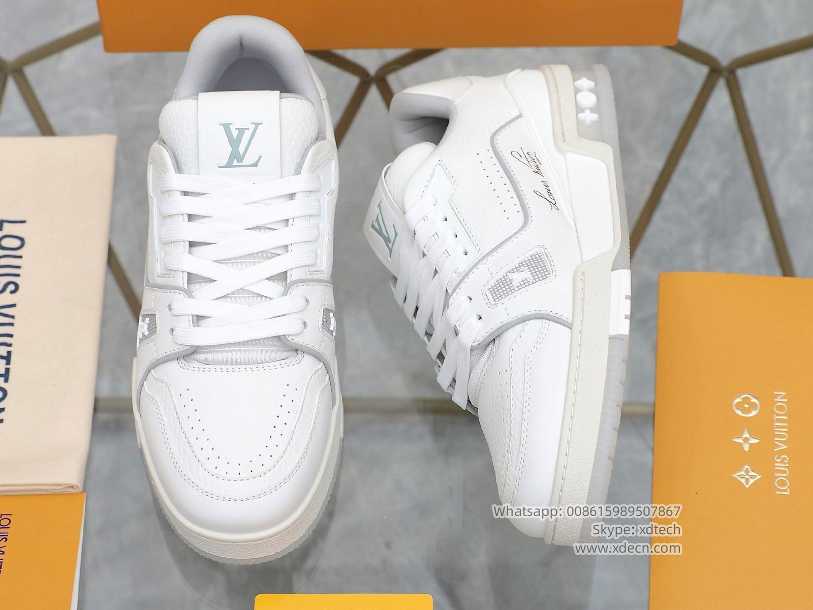 Louis Vuitton White Sneakers