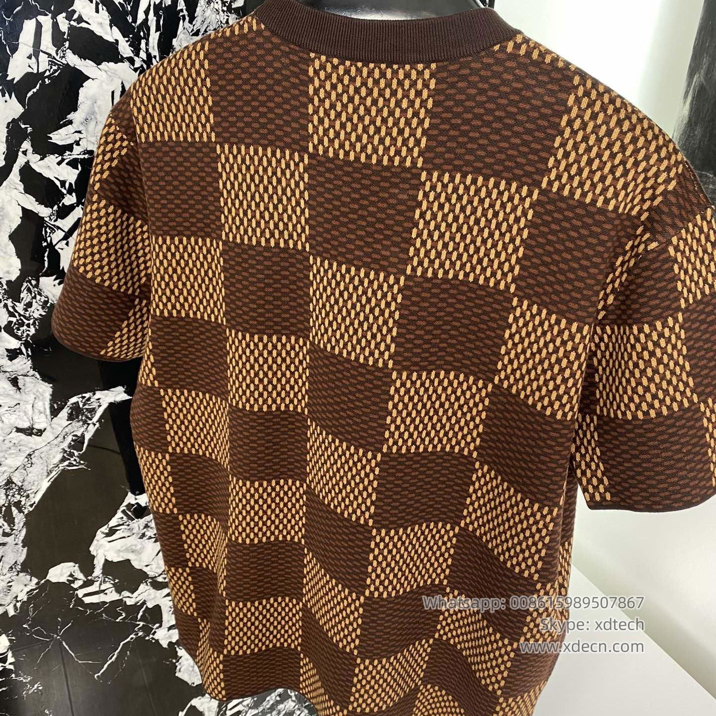               T-Shirts, Short-Sleeved, Damier, Crystal     atch 2